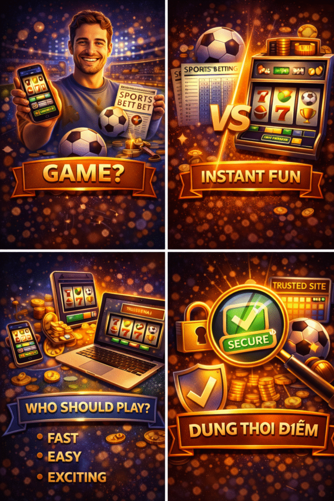 Trò chơi nổ hũ thể thao hấp dẫn